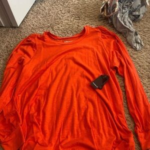 Torrid Orange Relaxed Jersey Top